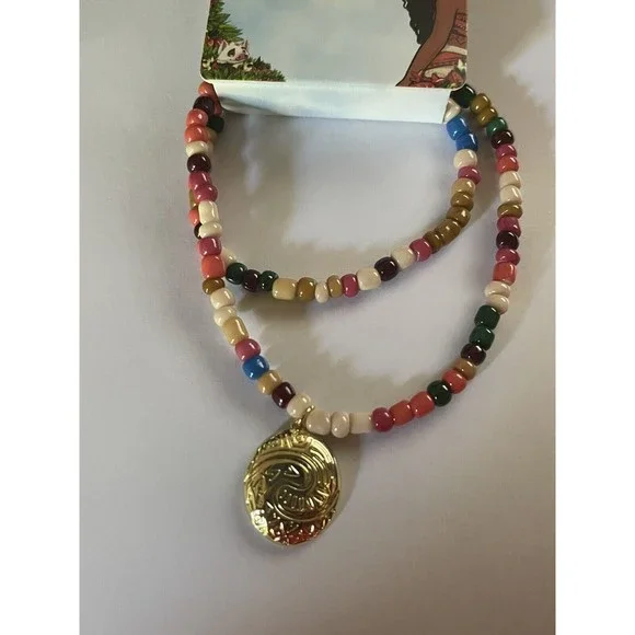 Disney Jewelry Disney Parks Moana Te Fiti Glass Bead Stretch